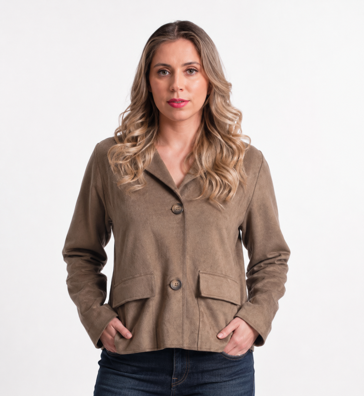 Chaqueta Suede