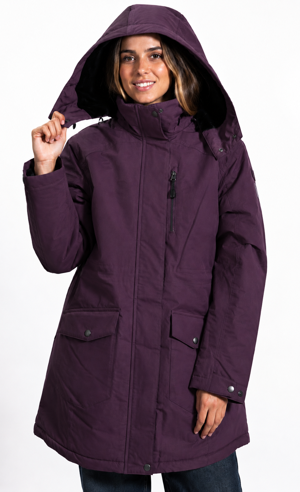 Parka Acolchada e Impermeable