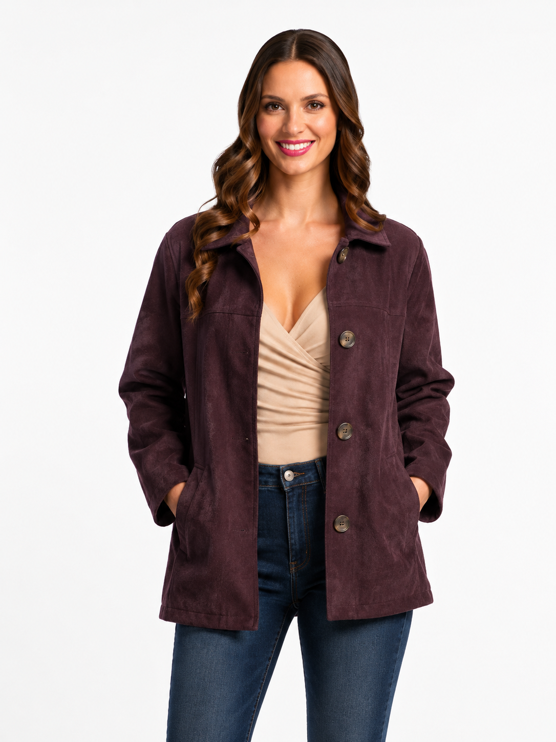 Chaquetón Suede
