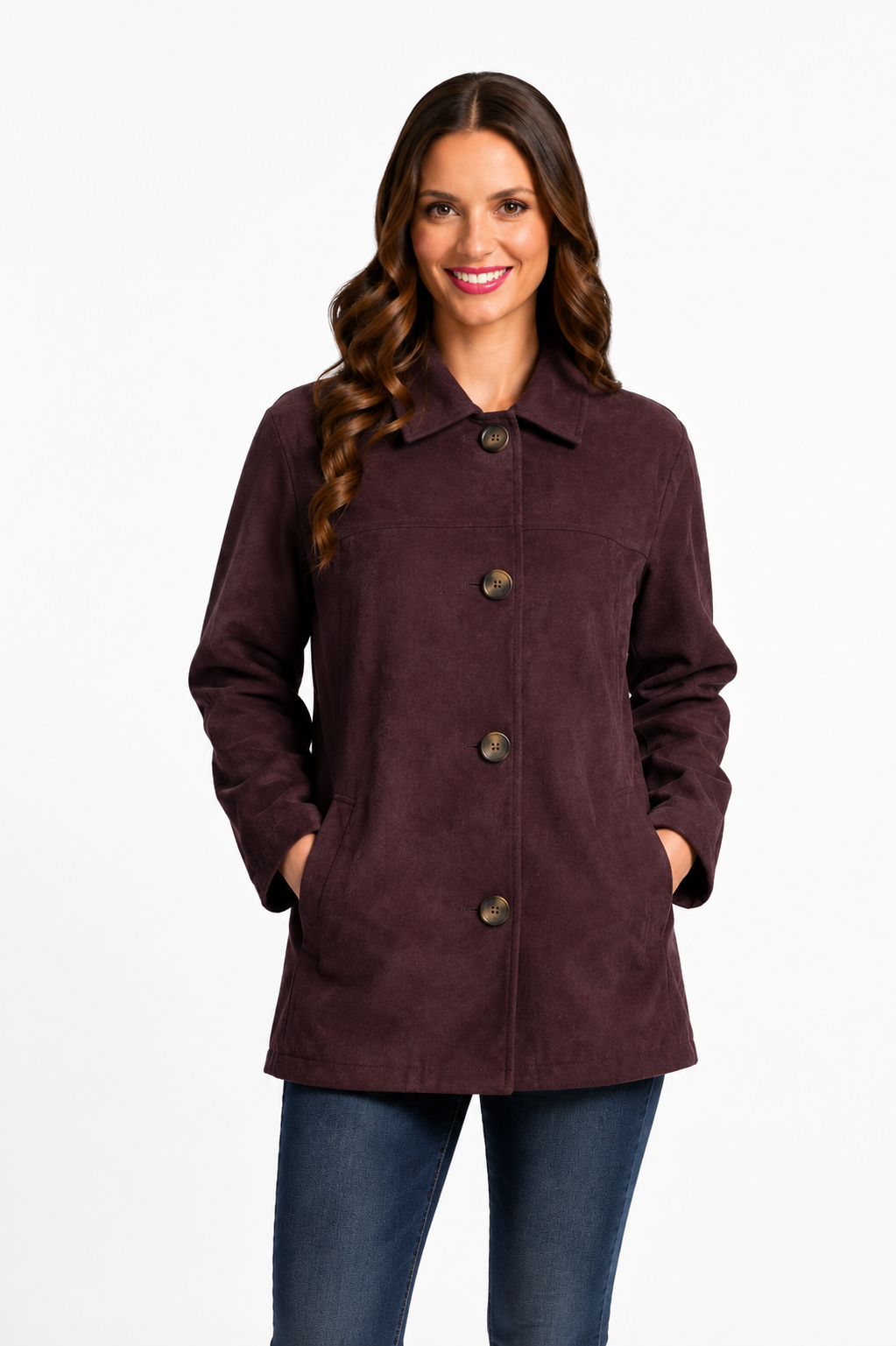 Chaquetón Suede