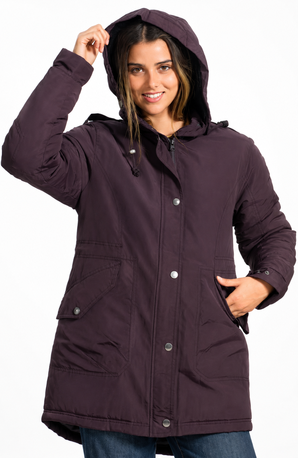 Parka Acolchada e Impermeable
