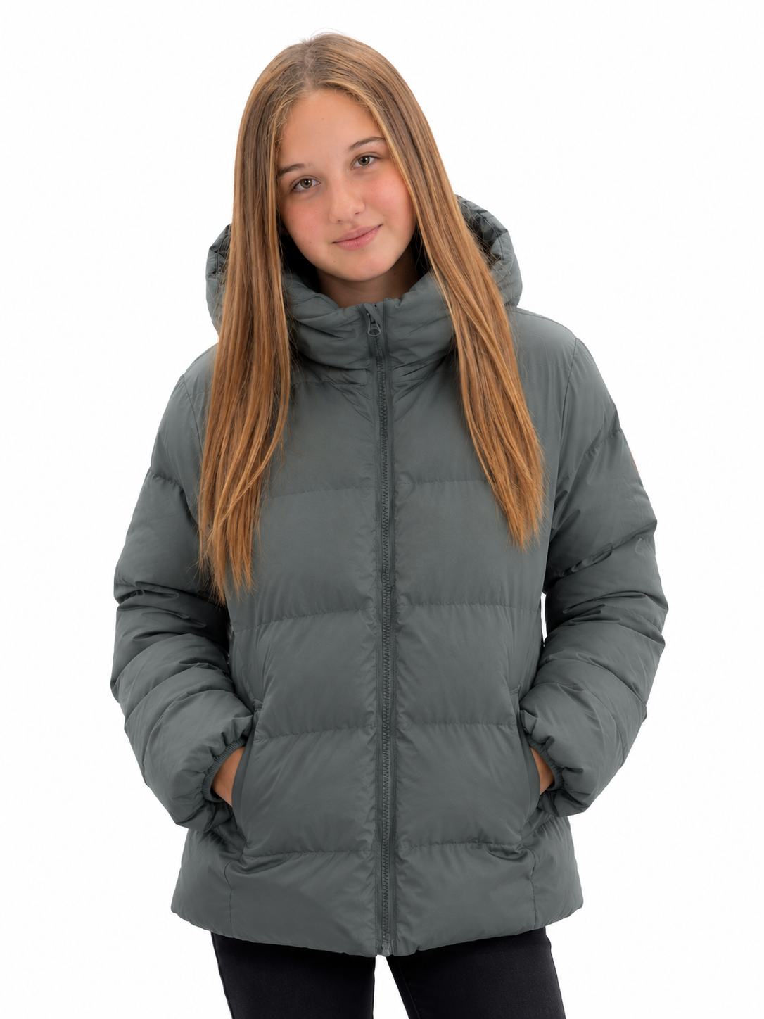 Parka Acolchada - S / Verde