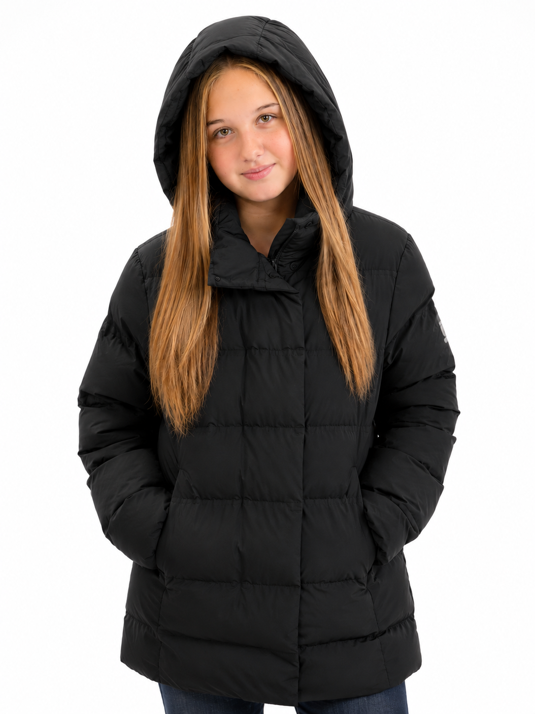 Parka Acolchada - S / Negro