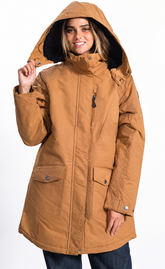 Parka Acolchada e Impermeable
